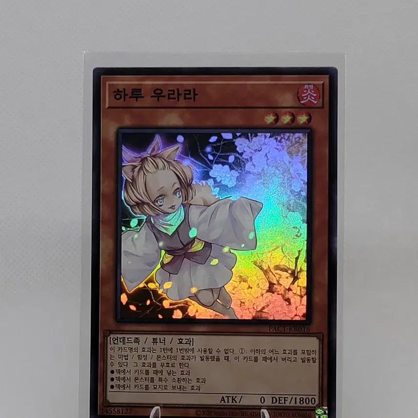 [BUNJANG] Yu-Gi-Oh! Dayeul Urara Super Rare [PAC1-KR016] / 하루 우라라 [PAC1-KR016]