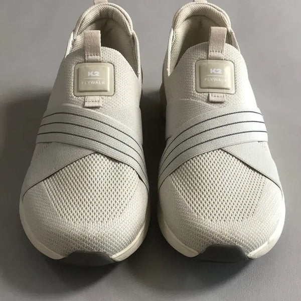 [BUNJANG] K2 Women's Beige Knit Slip-on Shoes (250) / K2 여성 베이지 슬립온 250