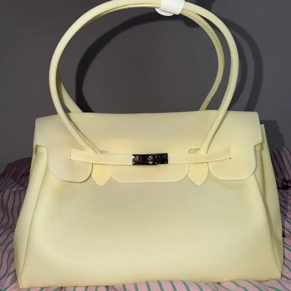 [BUNJANG] Jelly Birkin Bag Lemon Color / <당일발송>젤리버킨백 젤리백 퍼킨백 레몬색