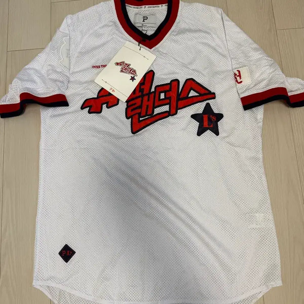 [BUNJANG] SSG Landers Over the Pitch Baseball Jersey Uniform - Size M / SSG 랜더스 오버더피치 베이스볼 져지 유니폼 M사이즈