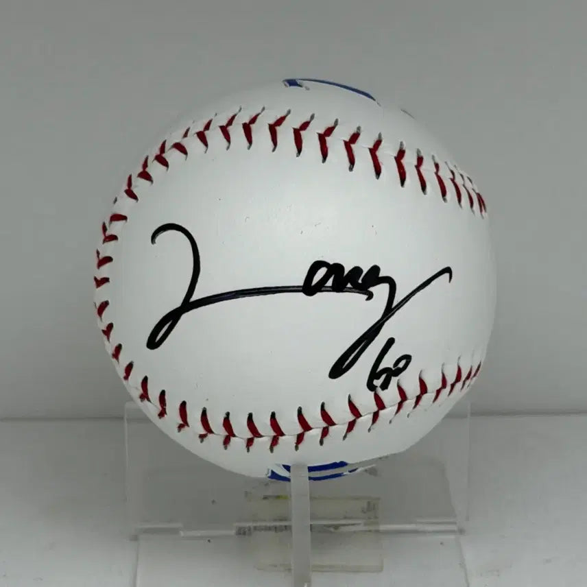[BUNJANG] Samsung Lions Jang Chan-hee Signed Logo Ball / 삼성라이온즈  장찬희 로고볼  사인볼 친필 싸인볼
