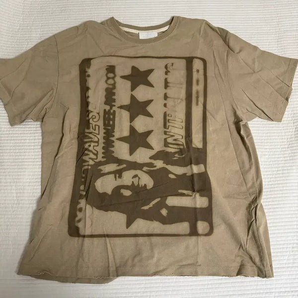 [BUNJANG] Unbranded Short Sleeve T-Shirt / 이이이알알알 반팔티