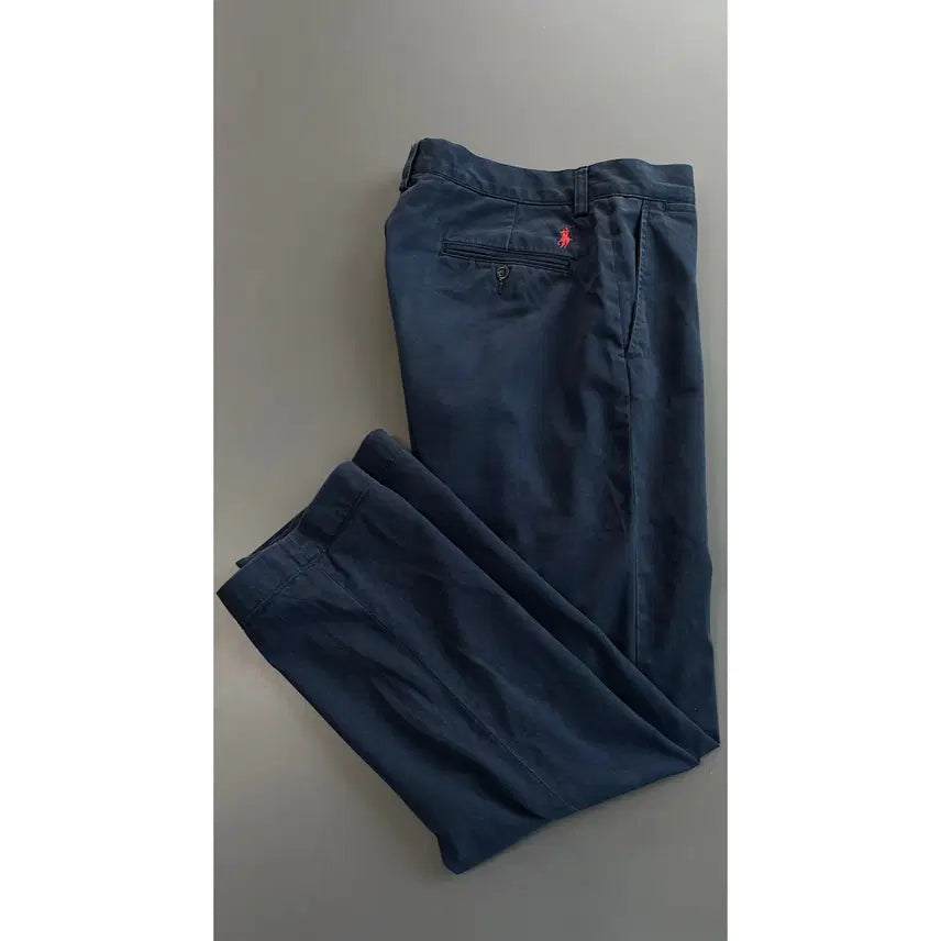 [BUNJANG] Polo Ralph Lauren Navy Cotton Chino Pants 32 / [32/32] 폴로 랄프로렌 네이비 코튼 치노 팬츠