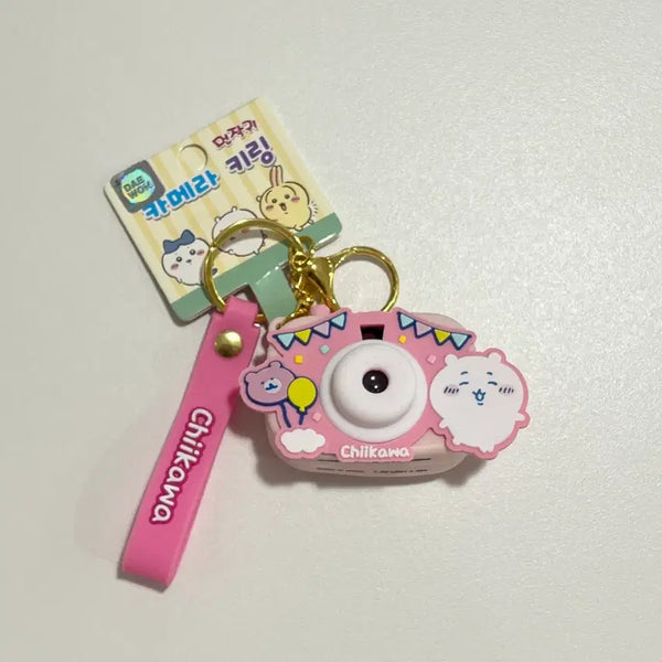 [BUNJANG] Chiikawa Camera Keychain Figure / 먼작귀 치이카와 카메라 키링 피규어 새상품