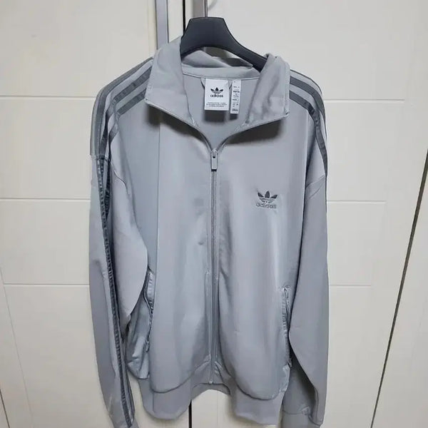 [BUNJANG] Adidas Track Jacket Grey Men's M / 아디다스 져지 그레이