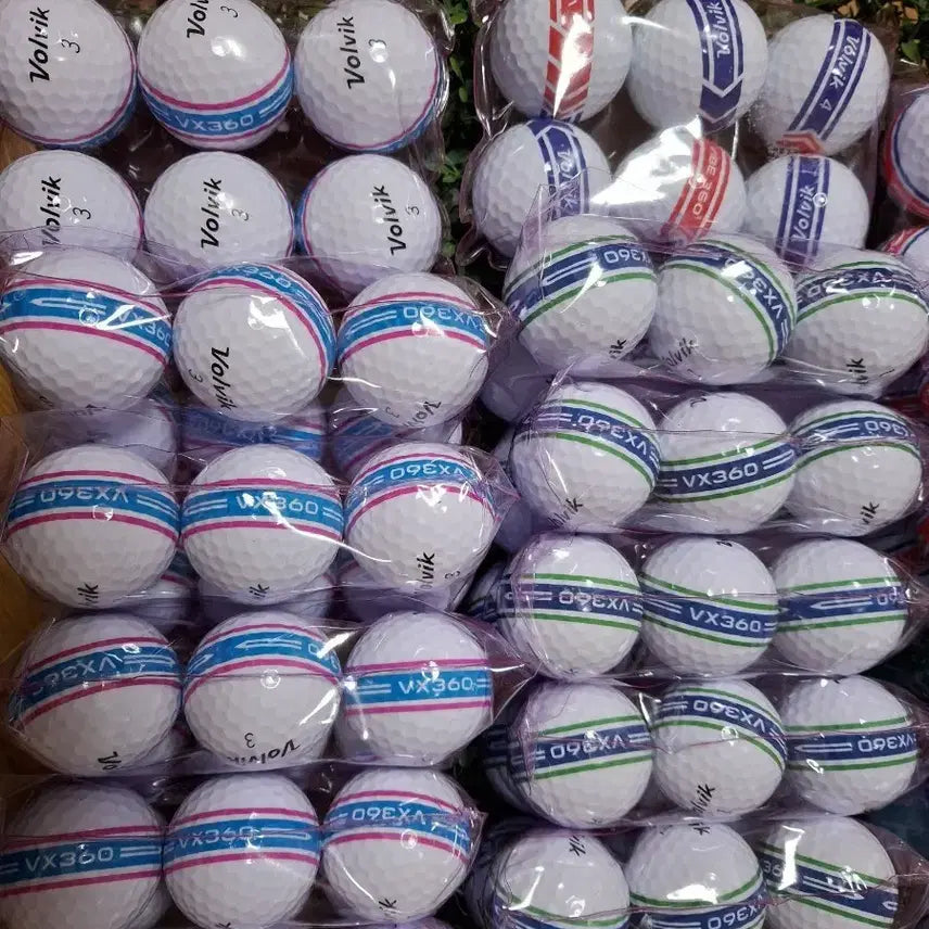 [BUNJANG] Volvik VX360 VIBE360 Used Golf Balls (78 Count) / 볼빅 로스트볼 VX360,  VIBE360 ,78알 깔끄미 필드용