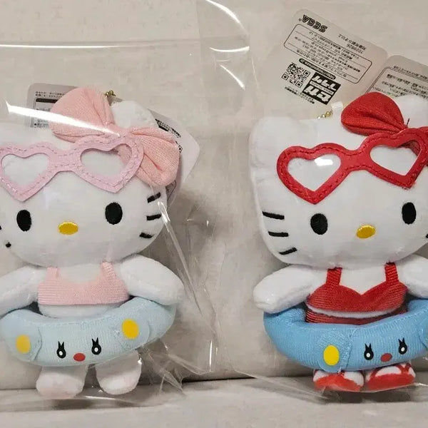 [BUNJANG] Sanrio Tub Kitty Plush Keychain / 산리오 튜브키티인형키링