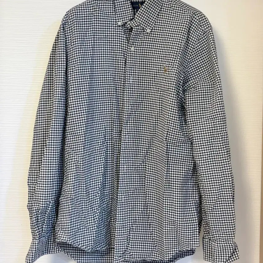[BUNJANG] Polo Ralph Lauren Gingham Check Long Sleeve Shirt Classic M / 폴로 랄프로렌 깅엄체크 긴팔 셔츠 클래식 M