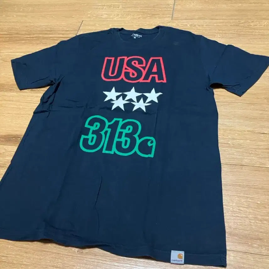 [BUNJANG] Carhartt WIP USA T-Shirt / 칼하트 wip USA 티셔츠