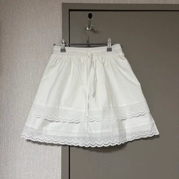 [BUNJANG] Lace Mini Skirt / 레이스 미니 스커트