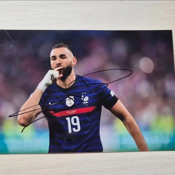 [BUNJANG] Karim Benzema Signed Photo / 카림 벤제마 싸인 포토