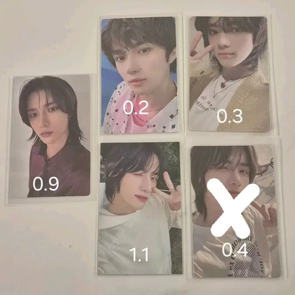 [BUNJANG] TXT Beomgyu Lucky Draw Photocard (Moa Kit, Ball Cap Ver.) / 투바투 범규 포카 판매 모아키트 볼콕 초대 럭드 에이알