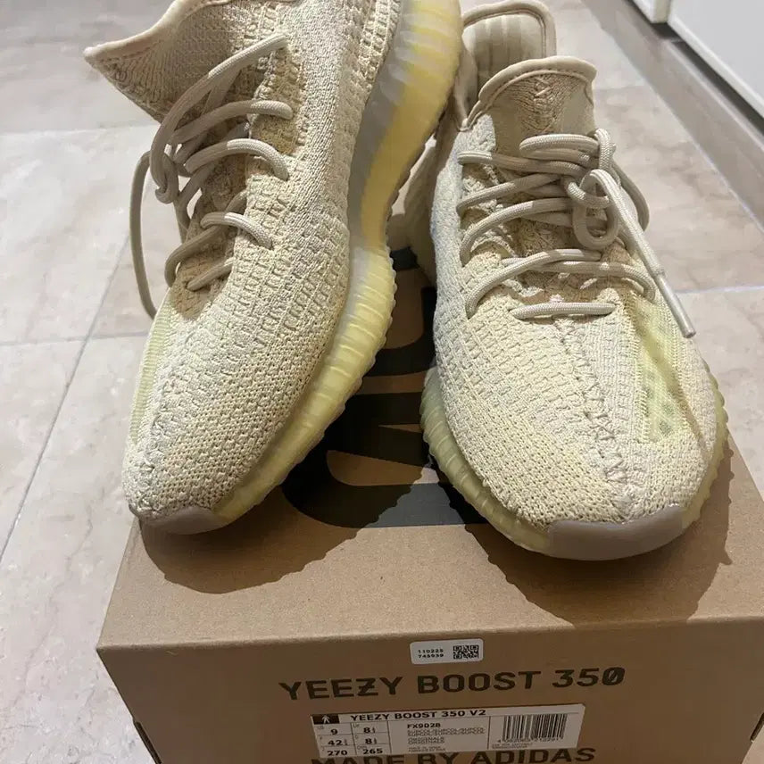 [BUNJANG] Adidas Yeezy Boost 350 V2 Flax Sneakers / 아디다스 이지 부스트 350 V2 플랙스 270mm팝니다