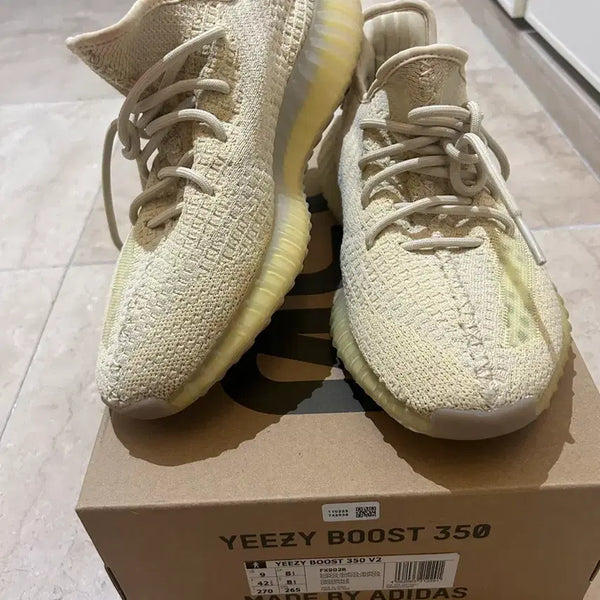 [BUNJANG] Adidas Yeezy Boost 350 V2 Flax Sneakers / 아디다스 이지 부스트 350 V2 플랙스 270mm팝니다