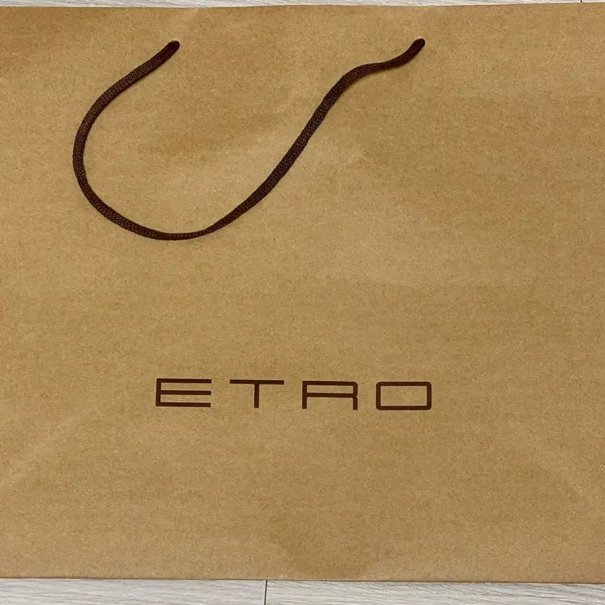 [BUNJANG] Etro Original Paper Shopping Bag (Large) / 에트로 정품 종이 쇼핑백 L