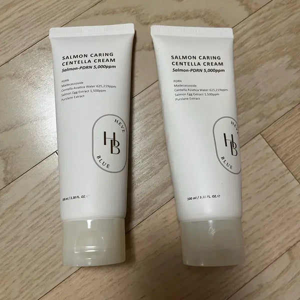 [BUNJANG] Hevblue Salmon Centella Cream Bundle / 헤브블루 연어 센텔라 크림 (일괄)
