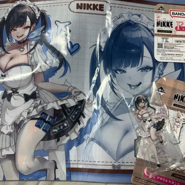 [BUNJANG] N Choice Sora Table Mat + G Ver. Sora Acrylic Stand Set / 니케 F상 소라 매트 + G상 소라 아크릴스탠드 세트+사은품