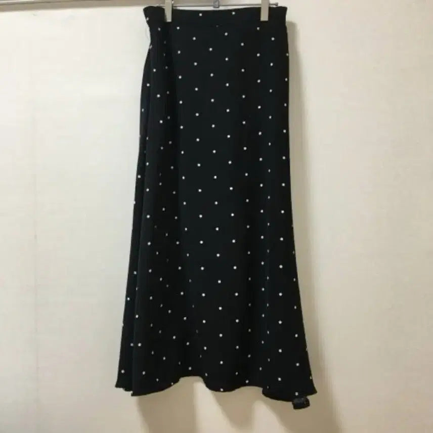 [BUNJANG] Modern Dot Long Skirt / 모던한 도트 롱 스커트