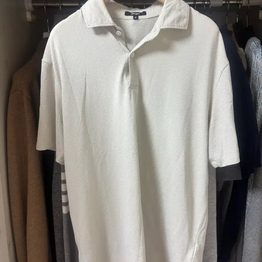 [BUNJANG] Allegri Polo Collar T-Shirt / allegri 알레그리 폴로 카라넥 티셔츠
