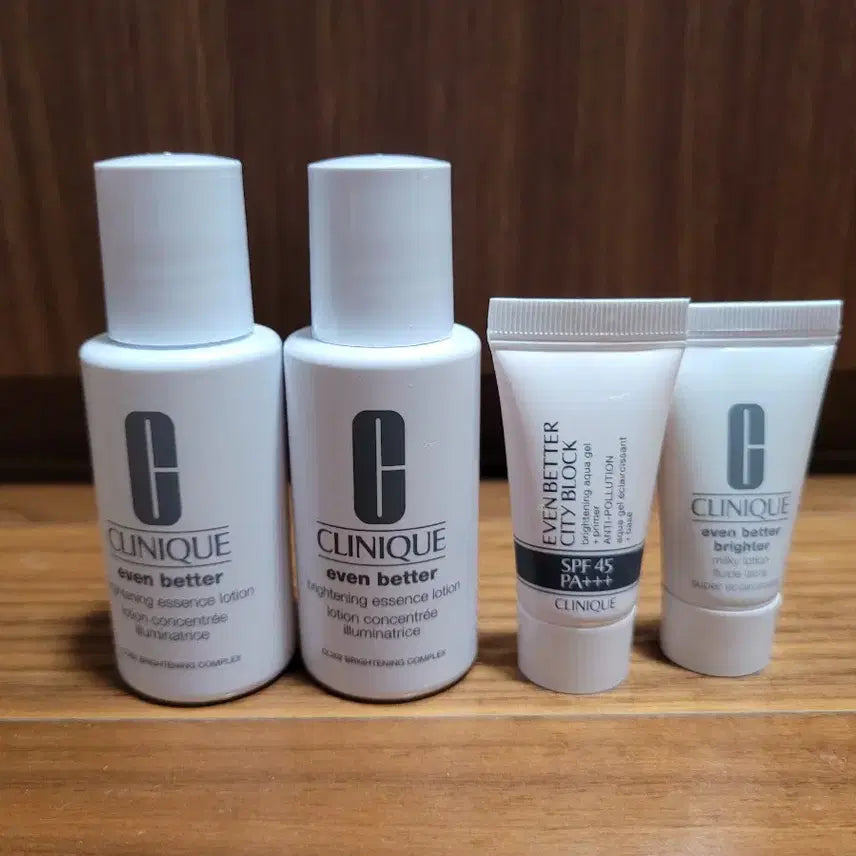 [BUNJANG] Clinique Even Better Skin & Brightening Milky Lotion & Sun Cream Set (Mini Size) / (미니사이즈)크리니크 이븐베터 스킨 & 브라이트닝 밀키로션 & 썬크림 셋