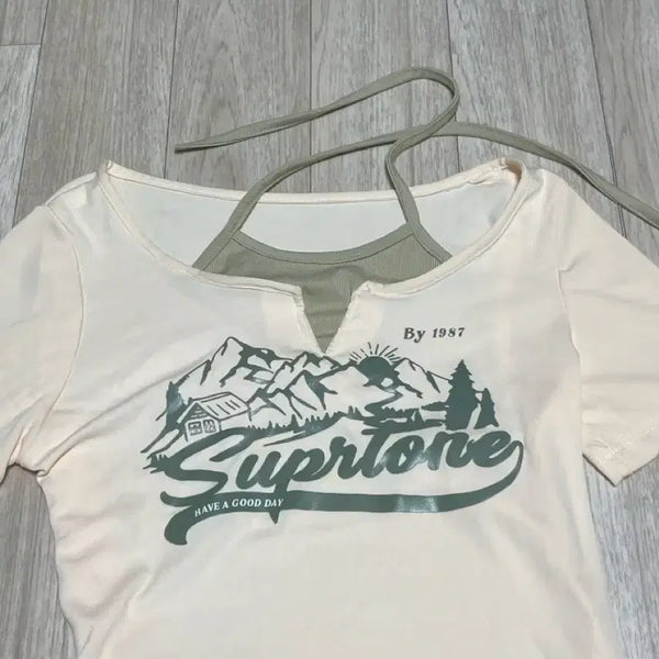 [BUNJANG] Ably Short-Sleeve T-Shirt / 에이블리 반발티