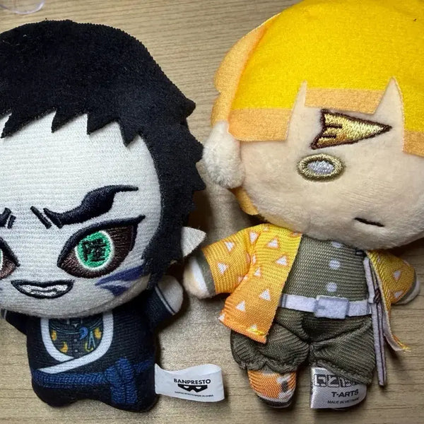 [BUNJANG] Demon Slayer Zenitsu Nitotan & Kaigaku Plush Doll Bundle Set / (덤O) 귀멸의칼날 젠이츠 니토탄 + 카이가쿠 누이 인형 일괄 판매