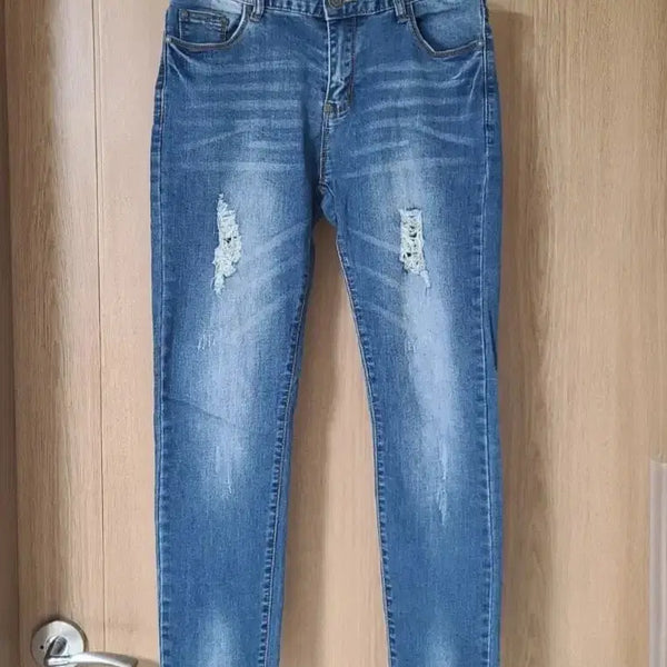 [BUNJANG] Women's Denim Pants Spandex Jeans Size 28 / 여성 데님 팬츠 스판 청바지 28인치