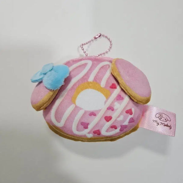 [BUNJANG] Sanrio My Melody Donut Pouch Keychain / 산리오 마이멜로디 도넛 파우치 키링