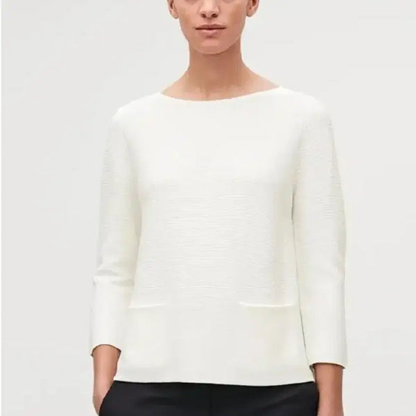 [BUNJANG] COS A-Line Cotton Knit Top / (COS)A라인 코튼니트 S