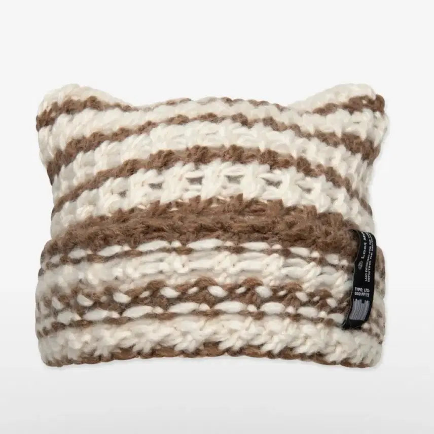 [BUNJANG] LMC Crochet Square Beanie Beige / 엘엠씨 CROCHET SQUARE BEANIE beige 비니