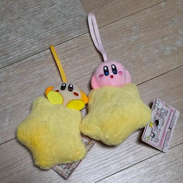 [BUNJANG] Kirby & Bandana Waddle Dee Plush Keychain Set / 별의커비 웨이들디 커비 인형 키링