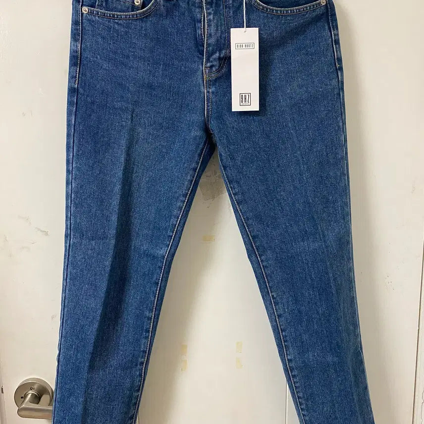 [BUNJANG] 9Hz Straight Fit Denim Jeans (Size 28) / 나인헤르츠 9HZ 스트레이트 진청 데님 (28)