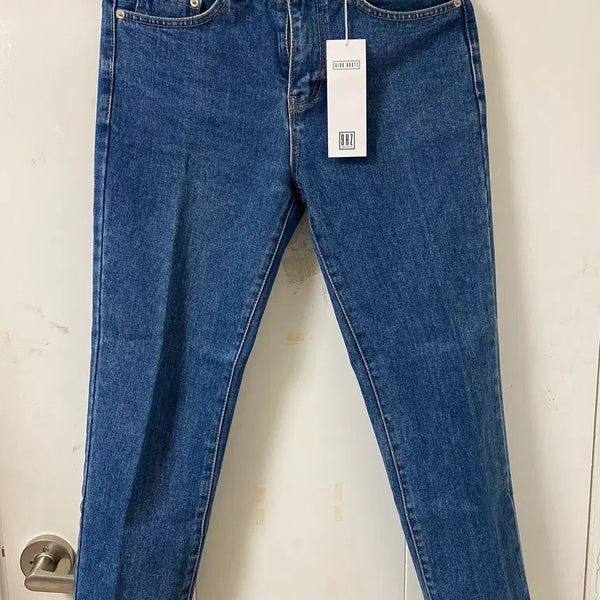[BUNJANG] 9Hz Straight Fit Denim Jeans (Size 28) / 나인헤르츠 9HZ 스트레이트 진청 데님 (28)
