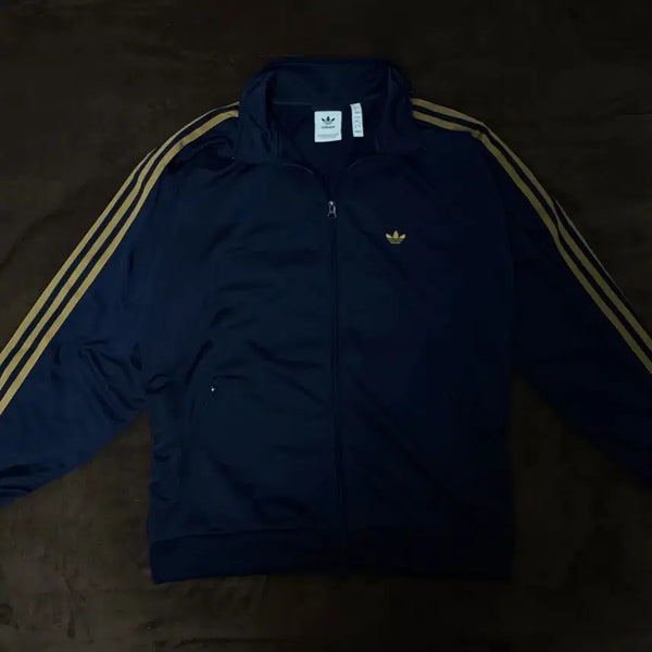 [BUNJANG] Adidas Loose Fit Track Top Indigo Orange L / 아디다스 루즈핏 트랙탑 L 인디고 오렌지