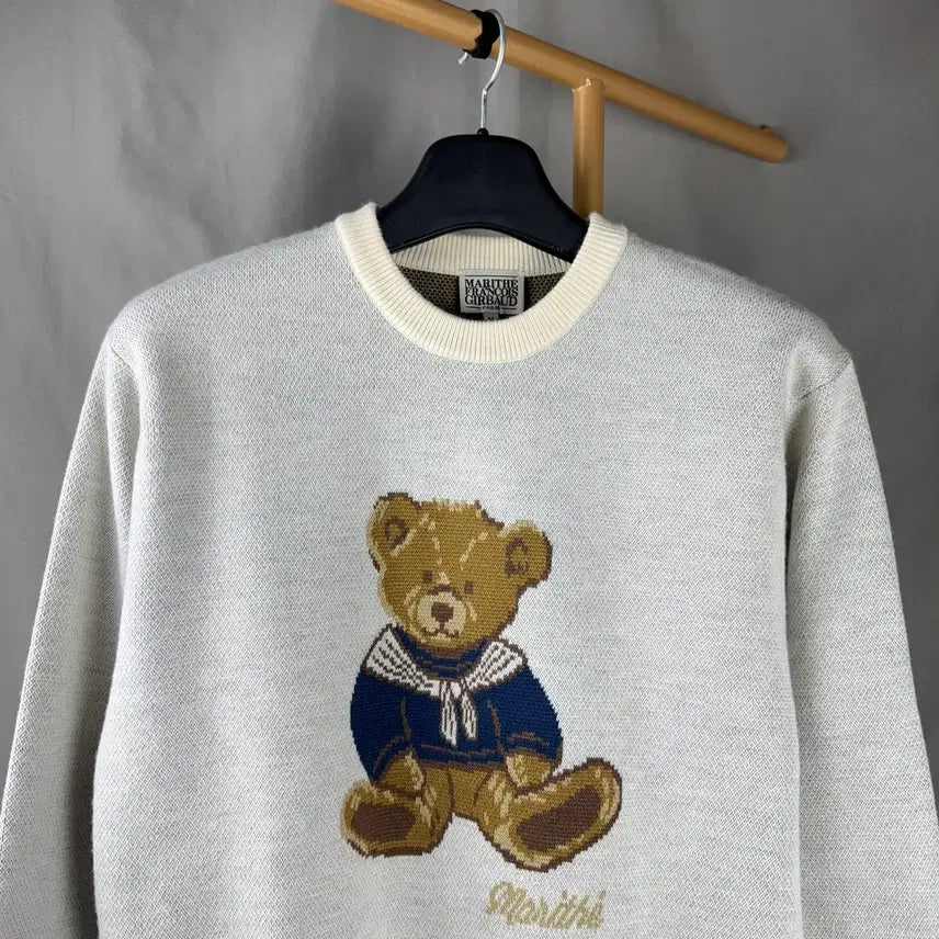 [BUNJANG] Marithe Francois Girbaud 24FW Doodle Bear Knit M / M ) 24FW 마리떼프랑소와저버 두들베어 니트