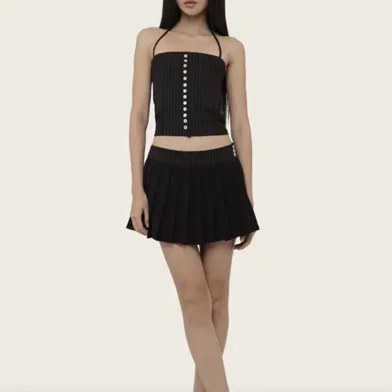 [BUNJANG] Glishier Jennie Button Top / 클리시어 제니 버튼 탑