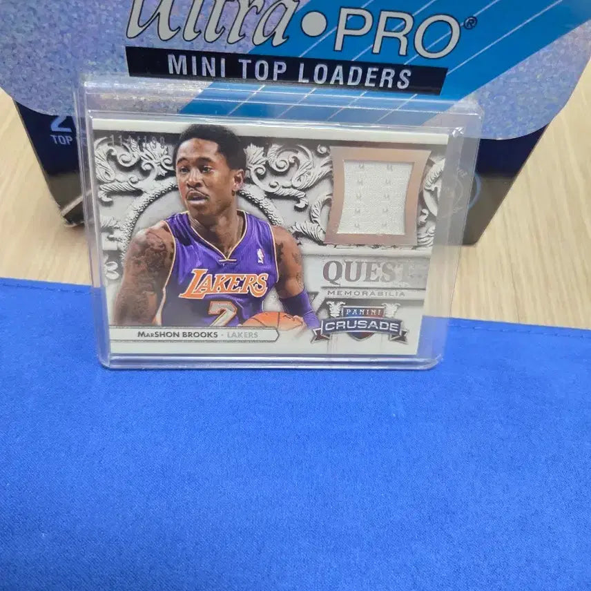 [BUNJANG] 199 Limited Edition Shawn "The Matrix" Brooks Lakers Patch Basketball Card / 199 한정 마숀 브룩스 레이커스 패치 농구 카드