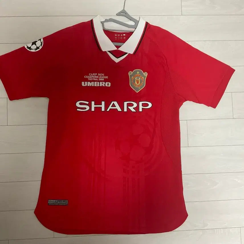 [BUNJANG] Manchester United 1999 Champions League Replica Jersey / 맨유 1999 챔피언스리그 유니폼