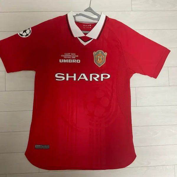 [BUNJANG] Manchester United 1999 Champions League Replica Jersey / 맨유 1999 챔피언스리그 유니폼