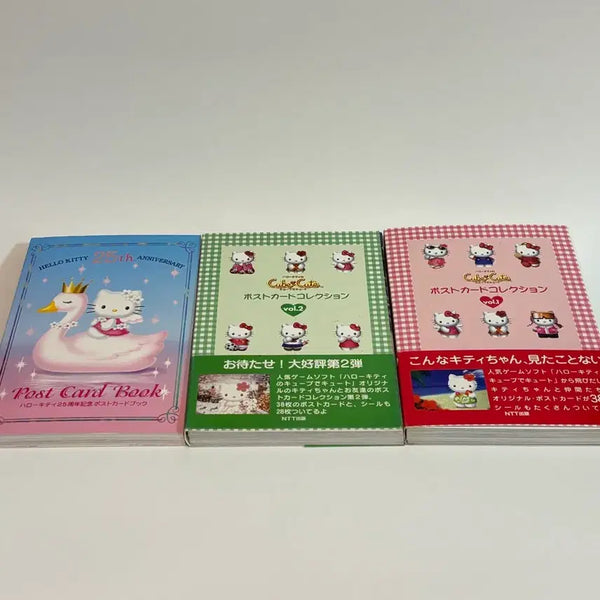 [BUNJANG] Hello Kitty Classic Postcard Book Bundle Set / 레어)고전키티엽서북(일괄)