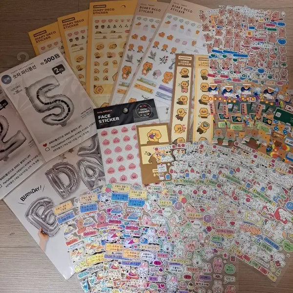 [BUNJANG] Diary Sticker Set / 다이어리 스티커