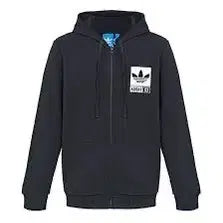 [BUNJANG] Adidas Hooded Zip-Up Black Size 100 / 아디다스 후드 집업 블랙 100