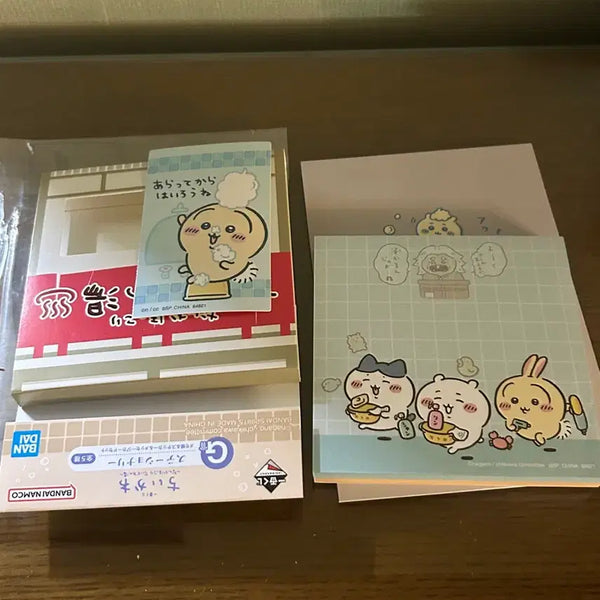[BUNJANG] Ichiban Kuji Chiikawa Memo Pad New / 제일복권 치이카와 메모지 새상품