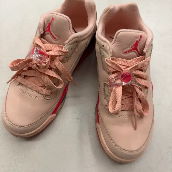 [BUNJANG] Nike Air Jordan 5 Retro Low Women's Girls That Hoop Arctic Orange/Hot Pink Shoes 230mm / 나이키 에어 조던 5 레트로 로우 우먼스 걸스 댓 훕 230mm