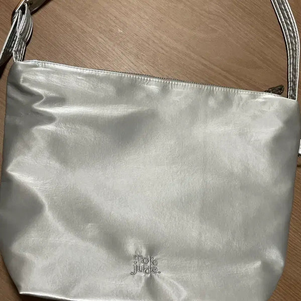 [BUNJANG] More Jude Two-Way Buddy Bag Silver / 모어쥬드 투웨이 버디백 실버