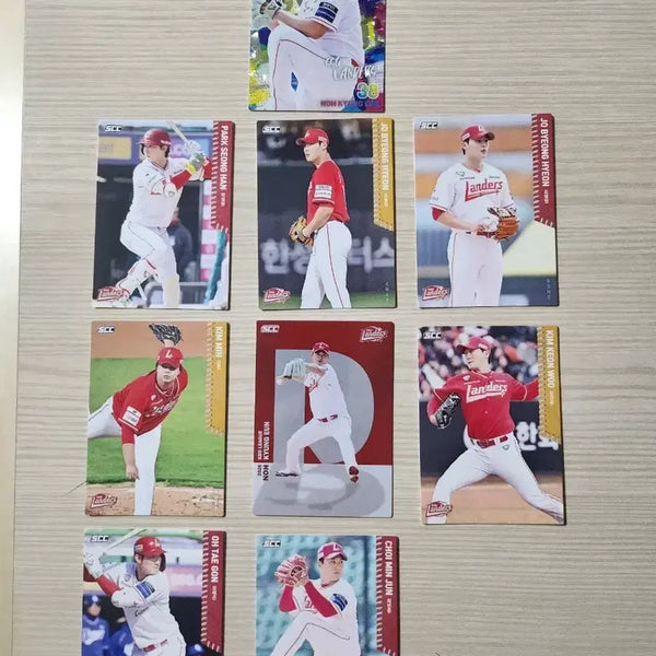 [BUNJANG] SSG Landers 2026 KBO Player Cards - Holo and Standard (Bundle Set) / 2026 KBO SSG 선수 카드 홀로, 일반(일괄판매)