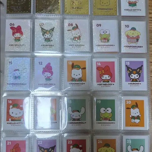 [BUNJANG] Sanrio Stamp Stickers Full Set / 산리오 우표씰 전종