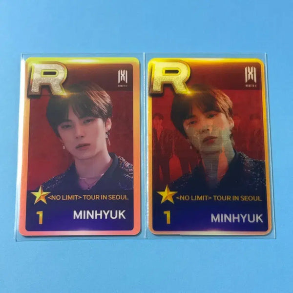 [BUNJANG] MONSTA X NO LIMIT Tour In Seoul SuperstarShip Minhyuk Lenticular Photocard Bundle Set / 몬스타엑스 노리밋 투어 인 서울 슈퍼스타스타쉽 민혁 포카 렌티