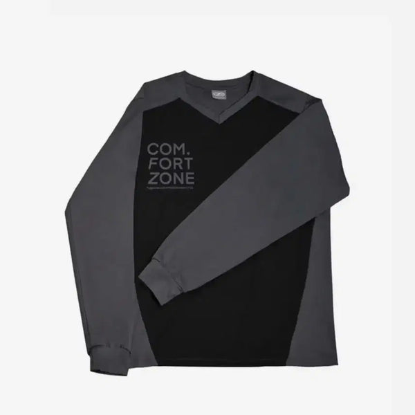 [BUNJANG] Hug Your Skin Oversized Jersey Top (Black) / 허그유어스킨 오버사이즈 져지 탑 (블랙)