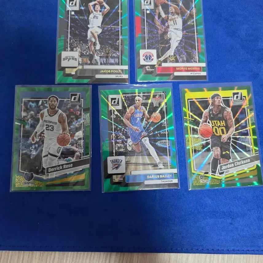 [BUNJANG] Donruss Basketball Card Bundle (5 Cards) / 돈러스 농구 카드 모음 (5장)